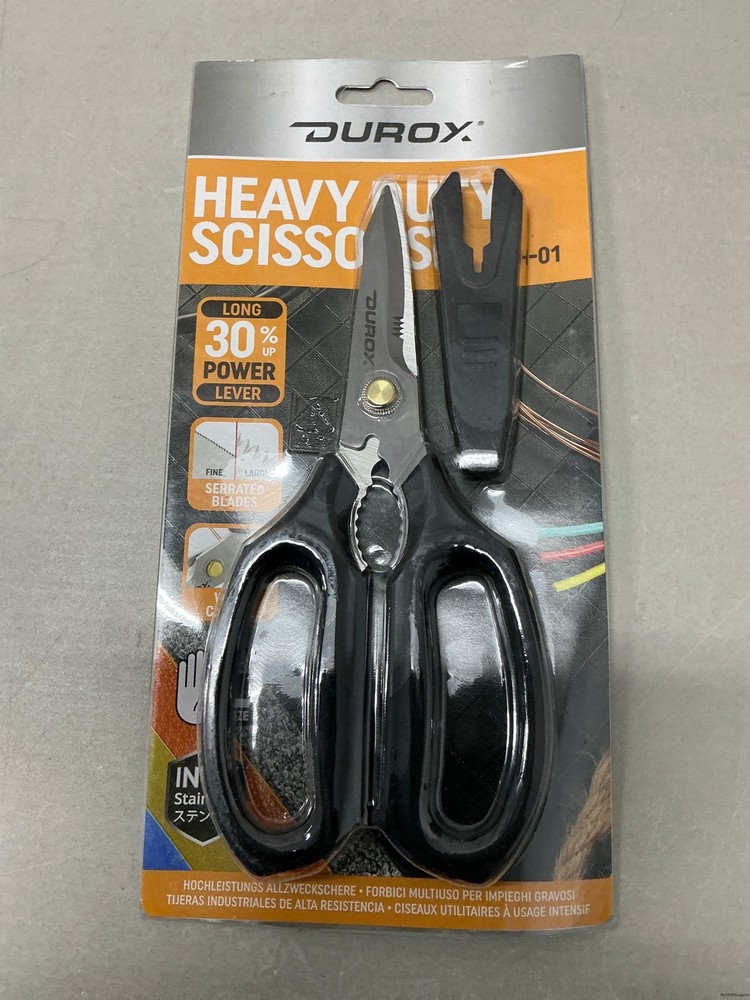 DUROX - Heavy Duty Scissors, Multipurpose Utility Scissors.
