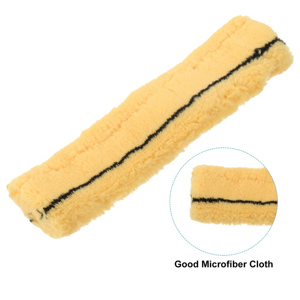 Microfiber Window Scrubber Replacement Head 9.84" Yellow