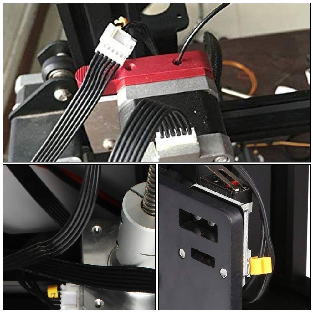 1 Set 3D Printer Stepper Motor and Limited Switch Cable with Switch