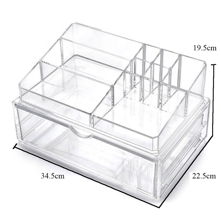 Stackable Cosmetic Organizer 13.5" Extra Wide - 1 Drawer (XL)