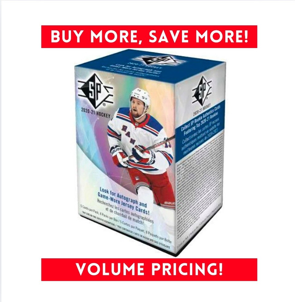 2020-21 Upper Deck SP Hockey 8-Pack Blaster Box