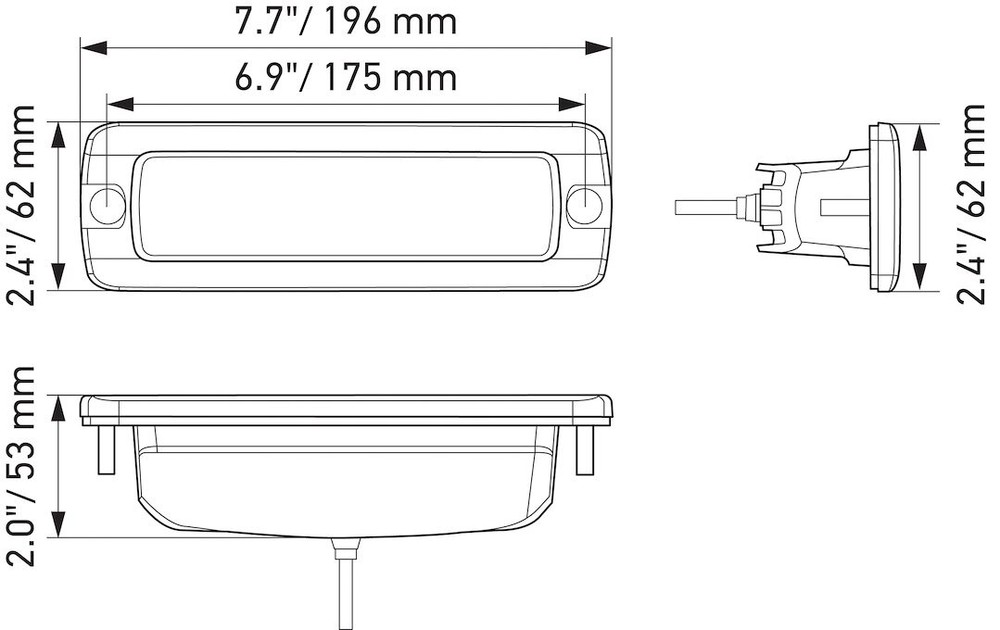 Hella 358176221 Black Magic ® LIGHT BAR