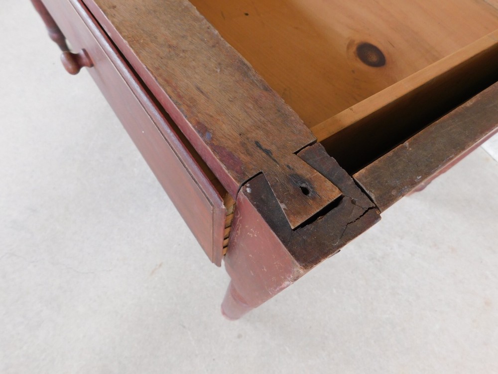 Antique 19th Century Tavern Work Dining Table