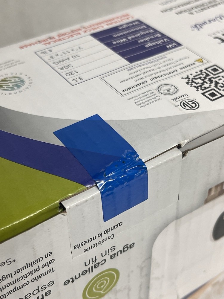 NEW SEALED Ecosmart 4T Temperature Controlled Tankless Electric Water Heater