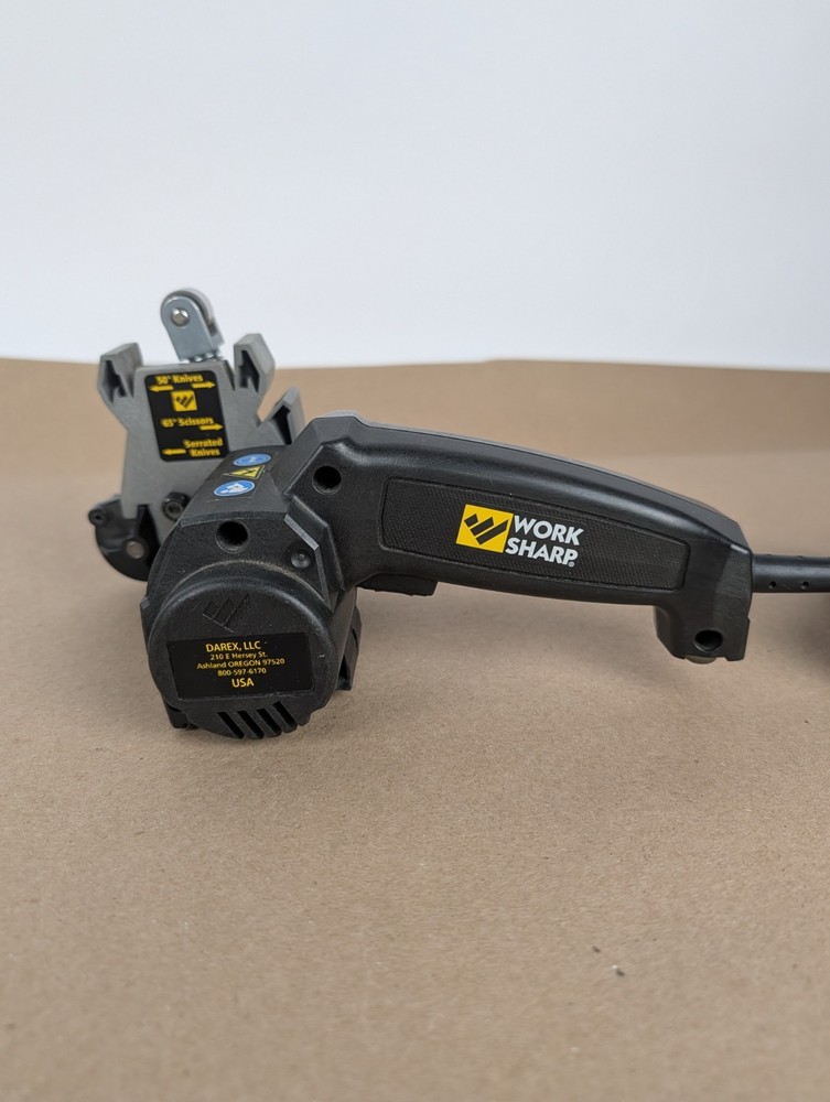 Work Sharp Knife & Tool Sharpener WSKTS Electric Handheld W/ New Belts