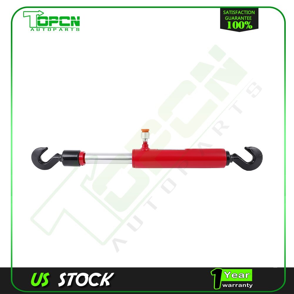 10 Ton Hydraulic Pull Back Ram Body Shop Frame Porta Power 26" Long with 5" Pull
