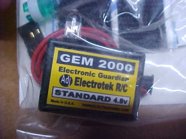 ELECTROTEK RC GEM 2000 ELECTRONIC GUARDIAN - STANDARD 4.8V
