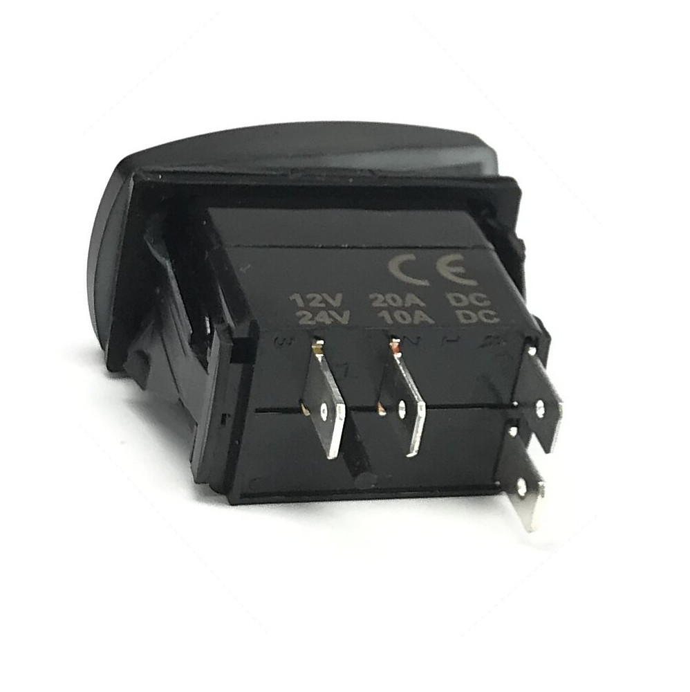 DragonFire Laser Etched LED Switch Interior Light On/Off Blue LED (521377)