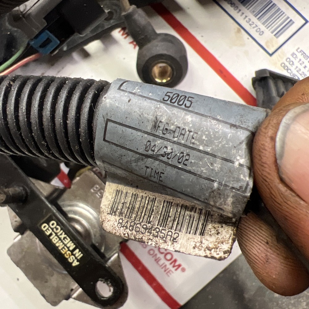 Mercruiser v6 4.3 mpi engine harness