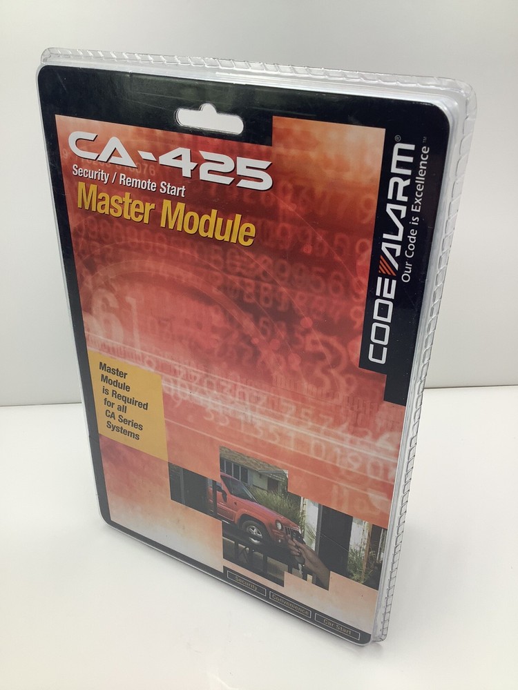 New Sealed Code Alarm CA-425 Security/Remote Start Master Module For CA Systems