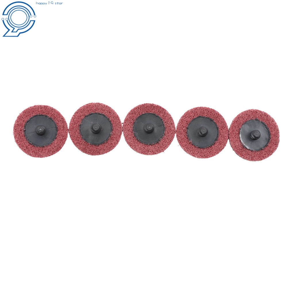 25Pcs 2 Inch Medium Abrasive Nylon Quick Change Surface Conditioning Discs