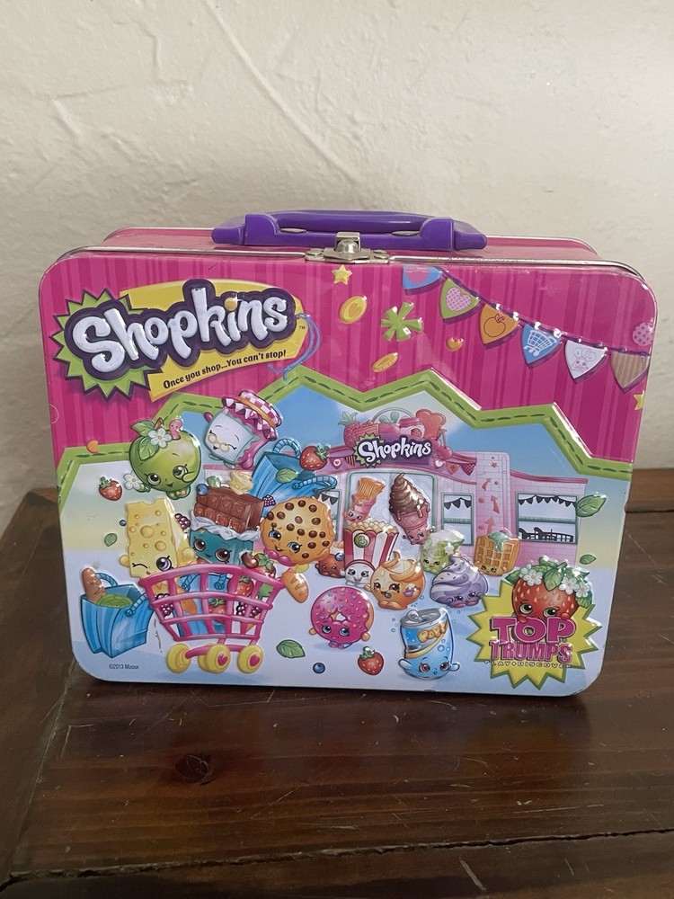 2013 Shopkins Metal Lunchbox