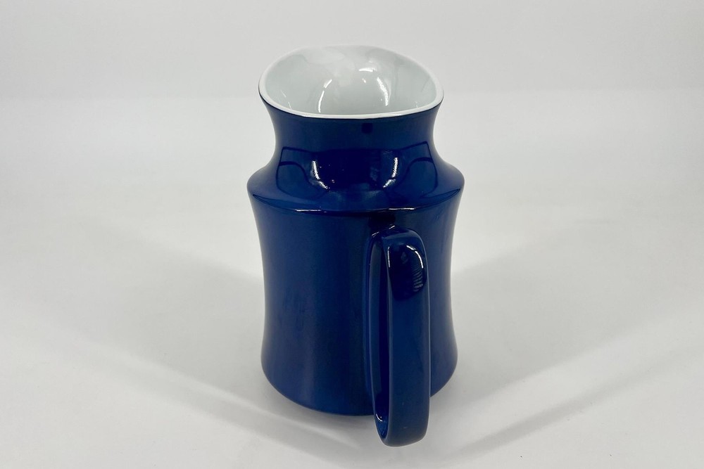 Blue and White Pitcher
