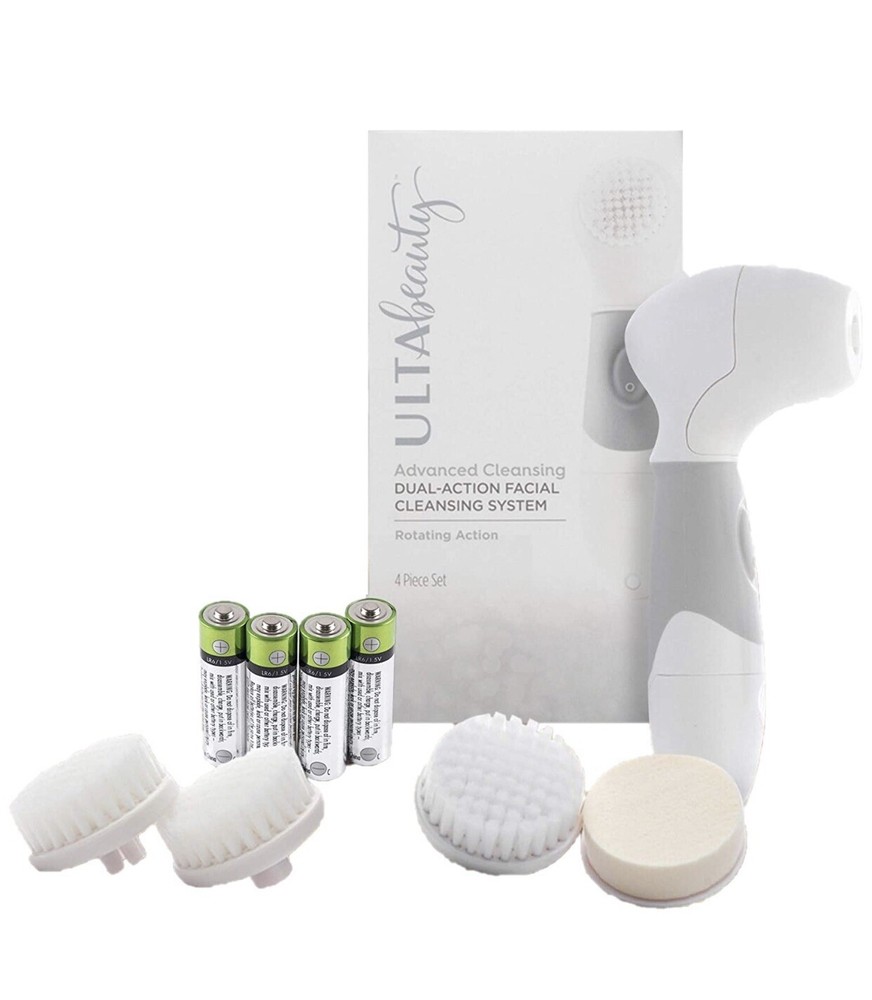 ULTA Beauty Facial Cleansing System PLUS One Set Replacement Brushes