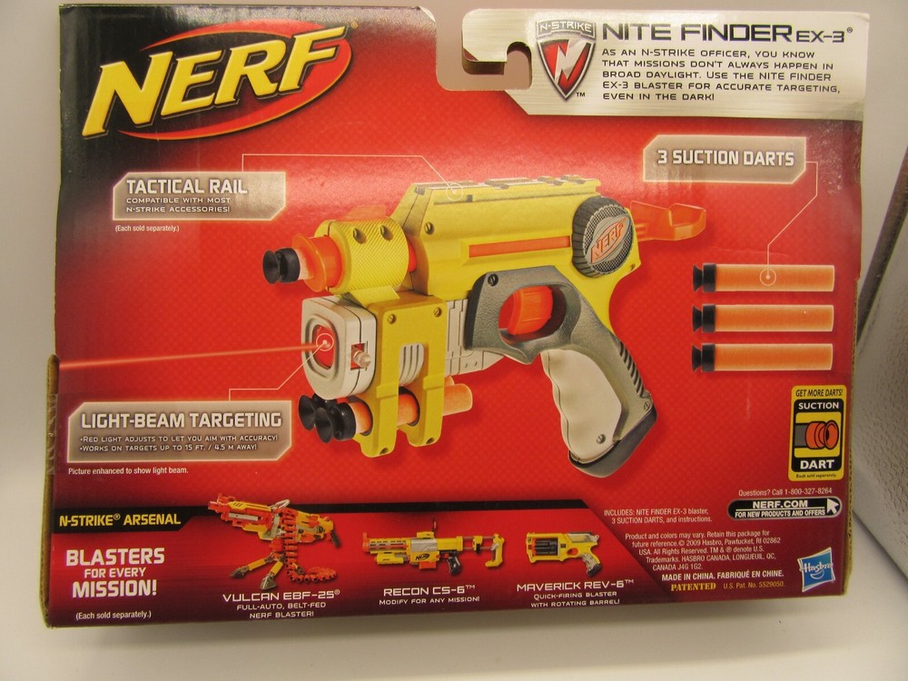 Nerf Nite Finder -3 New in Package