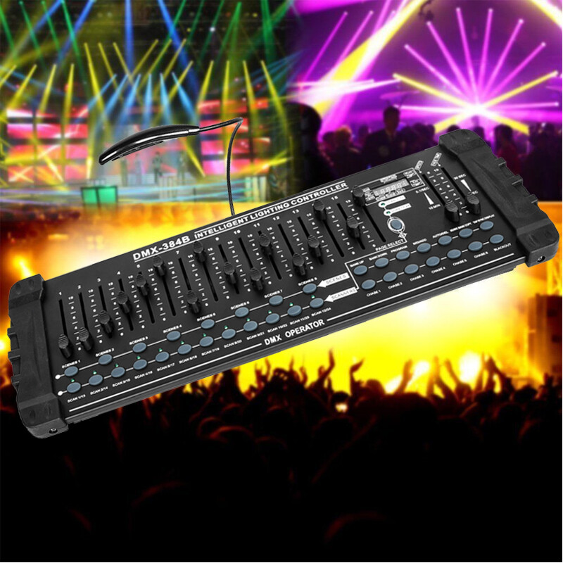 DMX512 384 Channels Operator Console Controller For Stage Lighting DJ Party NEW