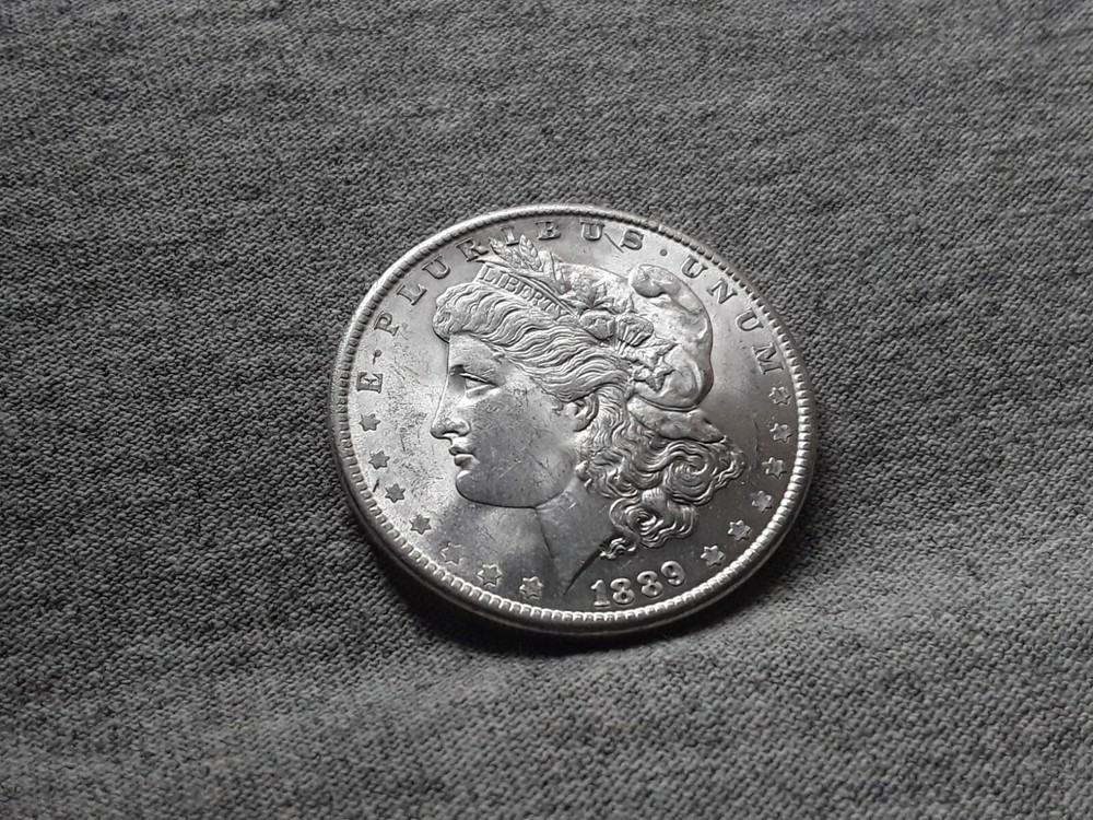 1888 AND 1889 MORGAN SILVER DOLLARS