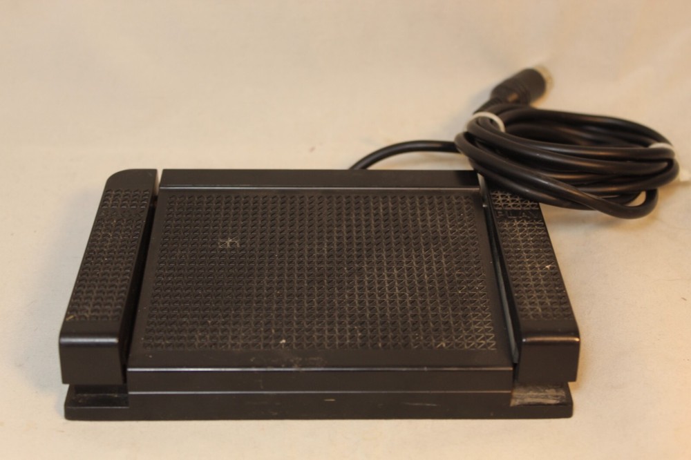 SANYO FS-53 Dictation Machine Foot Control Pedal Tested