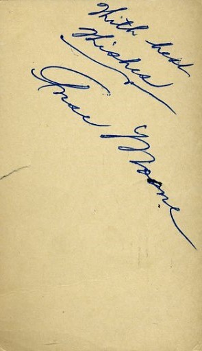 Anse Moore D.93 Signed Jsa Cert Sticker 1948 Fdc Authentic Autograph