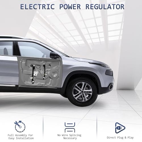 Power Window Regulator with Motor Assembly Front Right Passenger Side