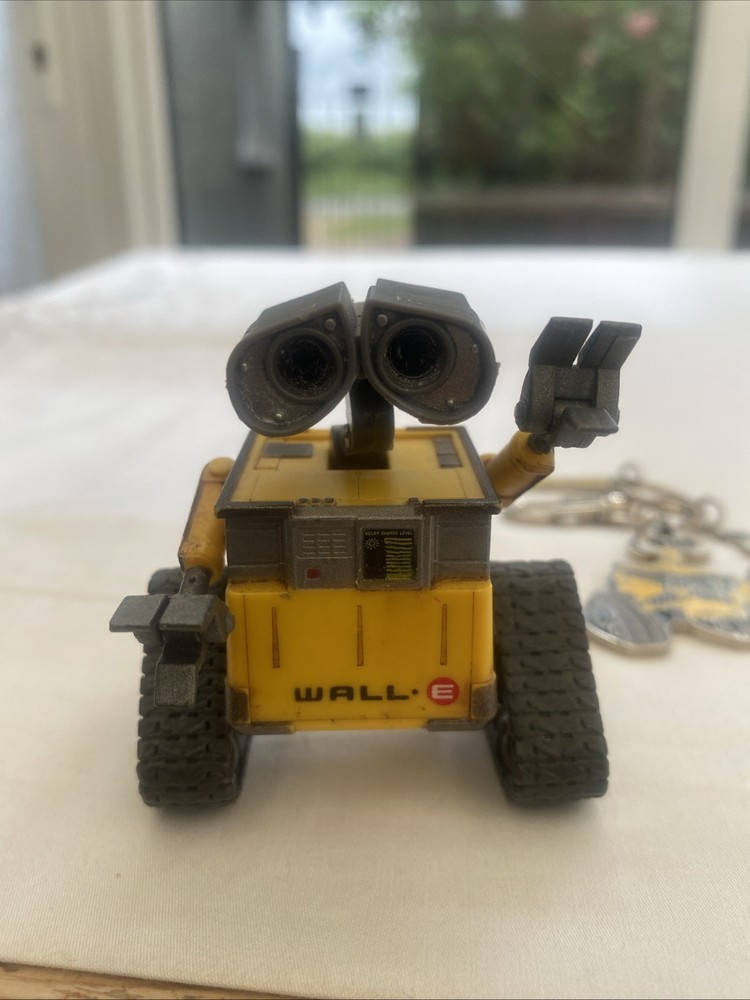 Wall E Wall-E Disney Pixar Character & Key Ring Evie Thinkway Keyring Disney