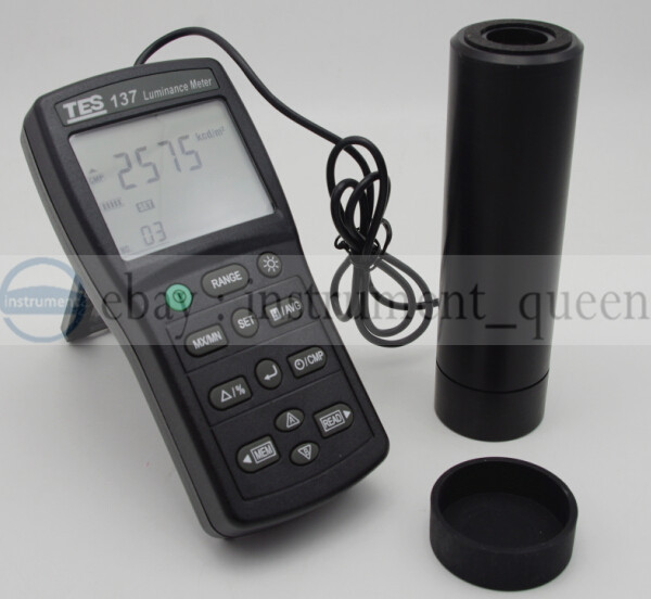 TES-137 Luminance Meter Dual Display, 4-digit LCD !!NEW!!