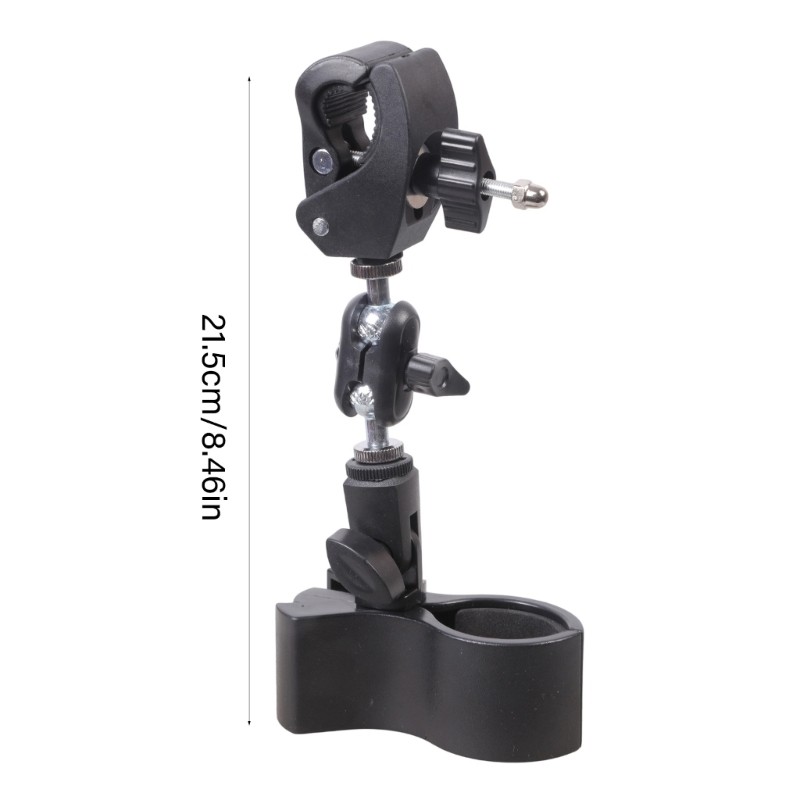 Easy Installation Grip Clamp for Microphones Fan Ensuring Secure Attachment