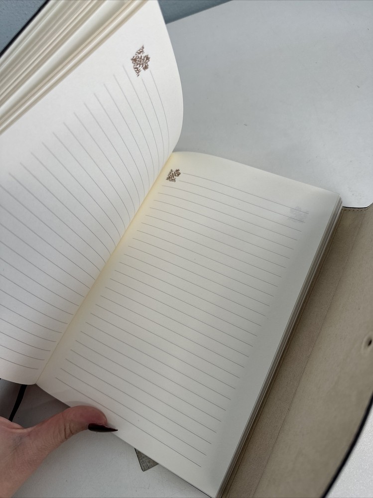 Soft Cover Journal Write Your Story Black with gold Front (Closure not working)