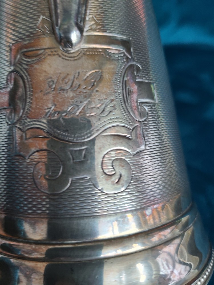 Vitage Silver Meriden Brita Tea Pot "6 High