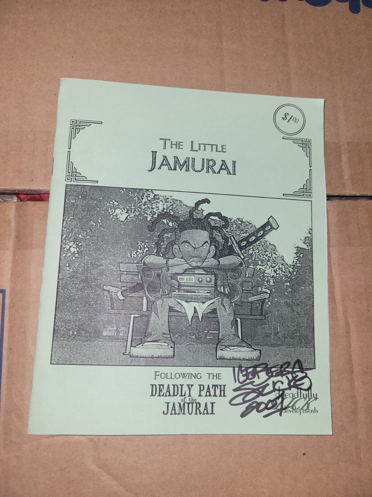 The Little Jamurai Dreadfully Slick Studios Iceberg Slick Signed Storyboard