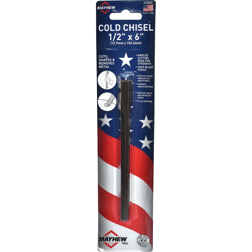 Mayhew 1/2in. x 6in. Cold Chisel