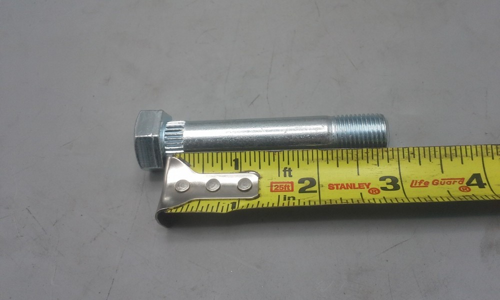 4 Pack 3" Standard Shackle Bolts with Locknuts fits Dexter Trailer Axle