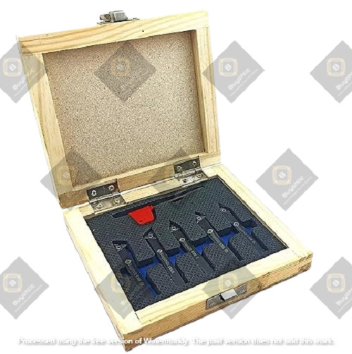 Lathe Epoxy Finish Indexable Turning Tool Holder with Carbide Inserts