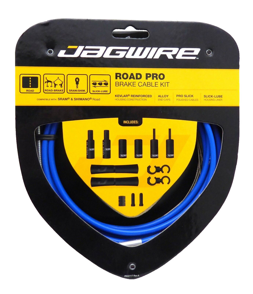 Jagwire Pro Road Brake Cable Set SIDI Blue