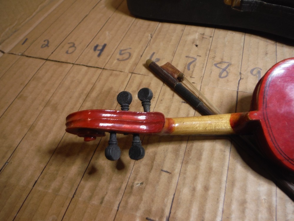 vintage miniature violin