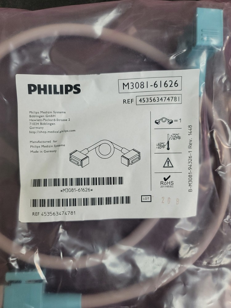 PHILIPS Intellivue M3081-61626 Interface Cable