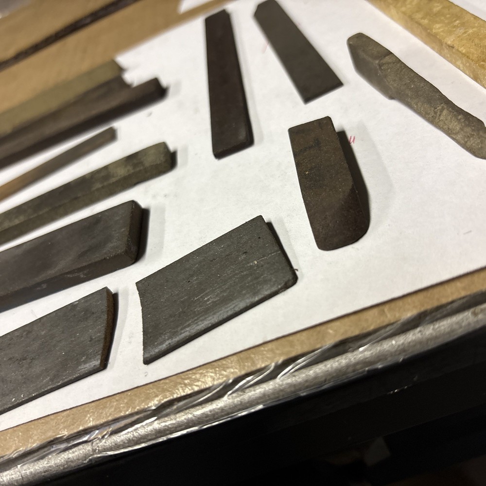 Assortment Of Various Toolmakers Sharpening Stones