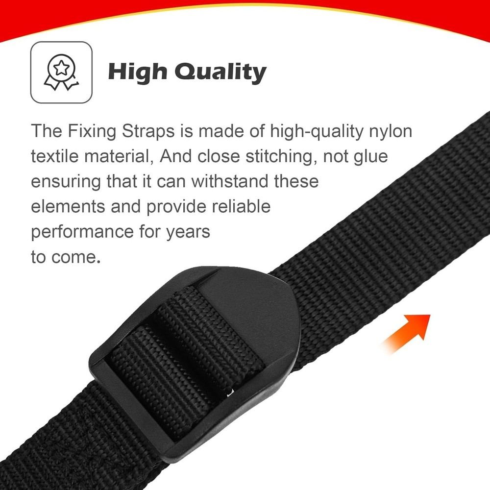Comfort Fit Rowing Machine Foot Straps for Concept 2 Models D & E - Easy Install