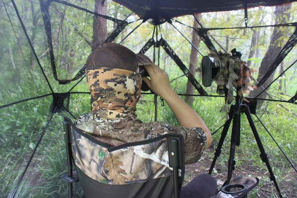 One Way See Through Camouflage Mesh Camo Netting Material for Huntin