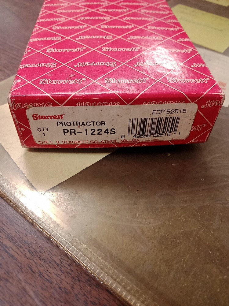 Starrett PR-1224S Protractor Head for Combination Squares & Protractors