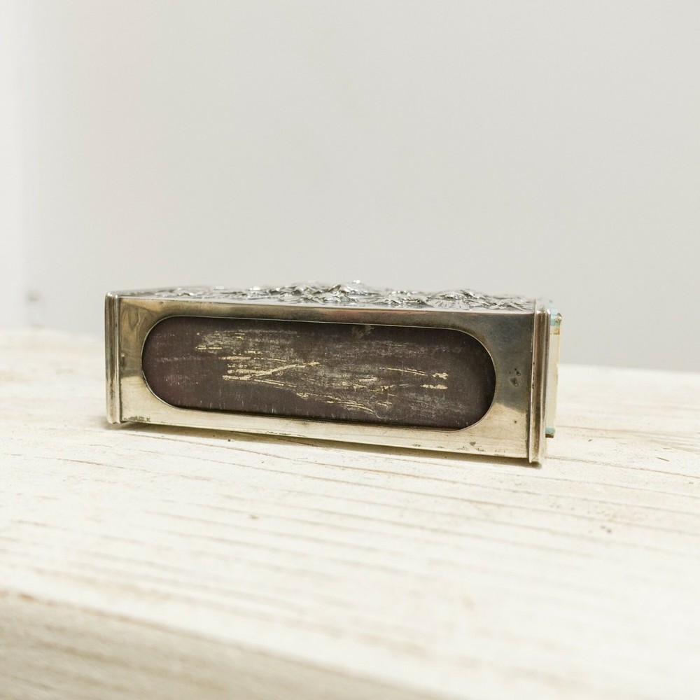 A Dutch Silver Matchbox Cover