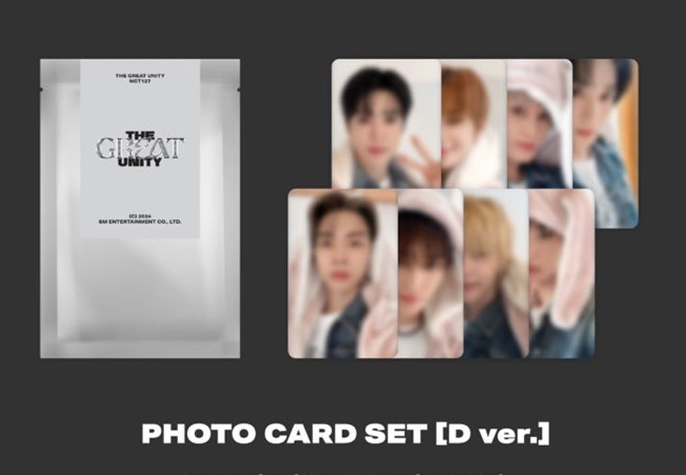 [NCT127] THE GREAT UNITY / Photocard - D(토끼귀)