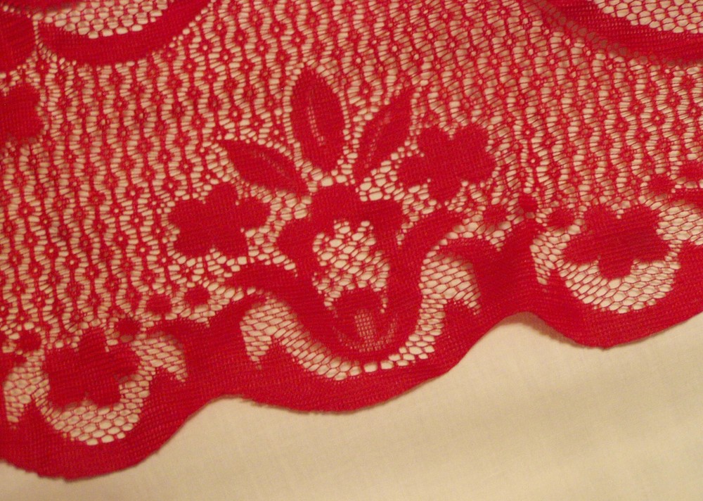 Red Table Scarf Runner