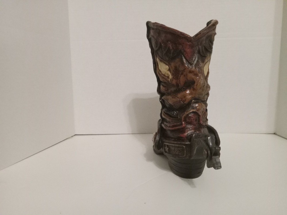Poly Reain Boot With Spur