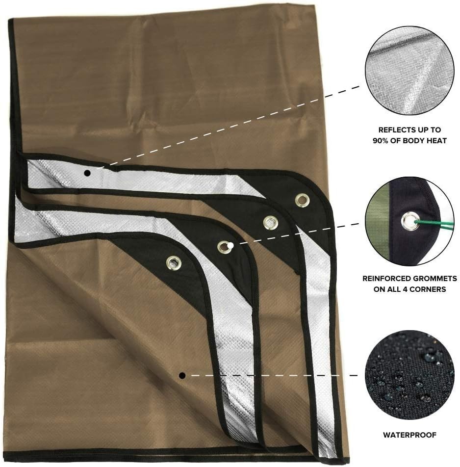 Reflective Thermal Barrier: Camping & Hiking Essential