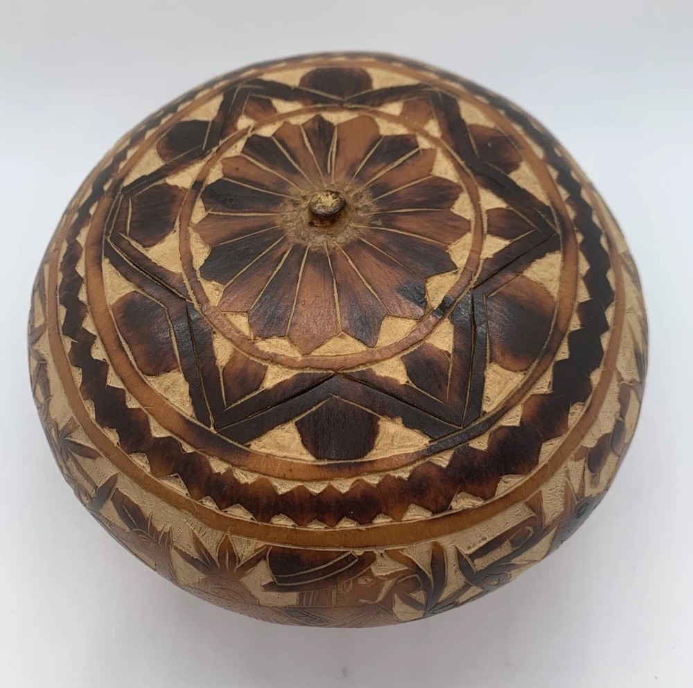 Carved Gourd Art