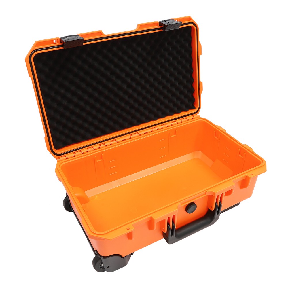 22" Multi-Purpose Camera Box Storage Protect Roller Hard Carry Case Waterproof