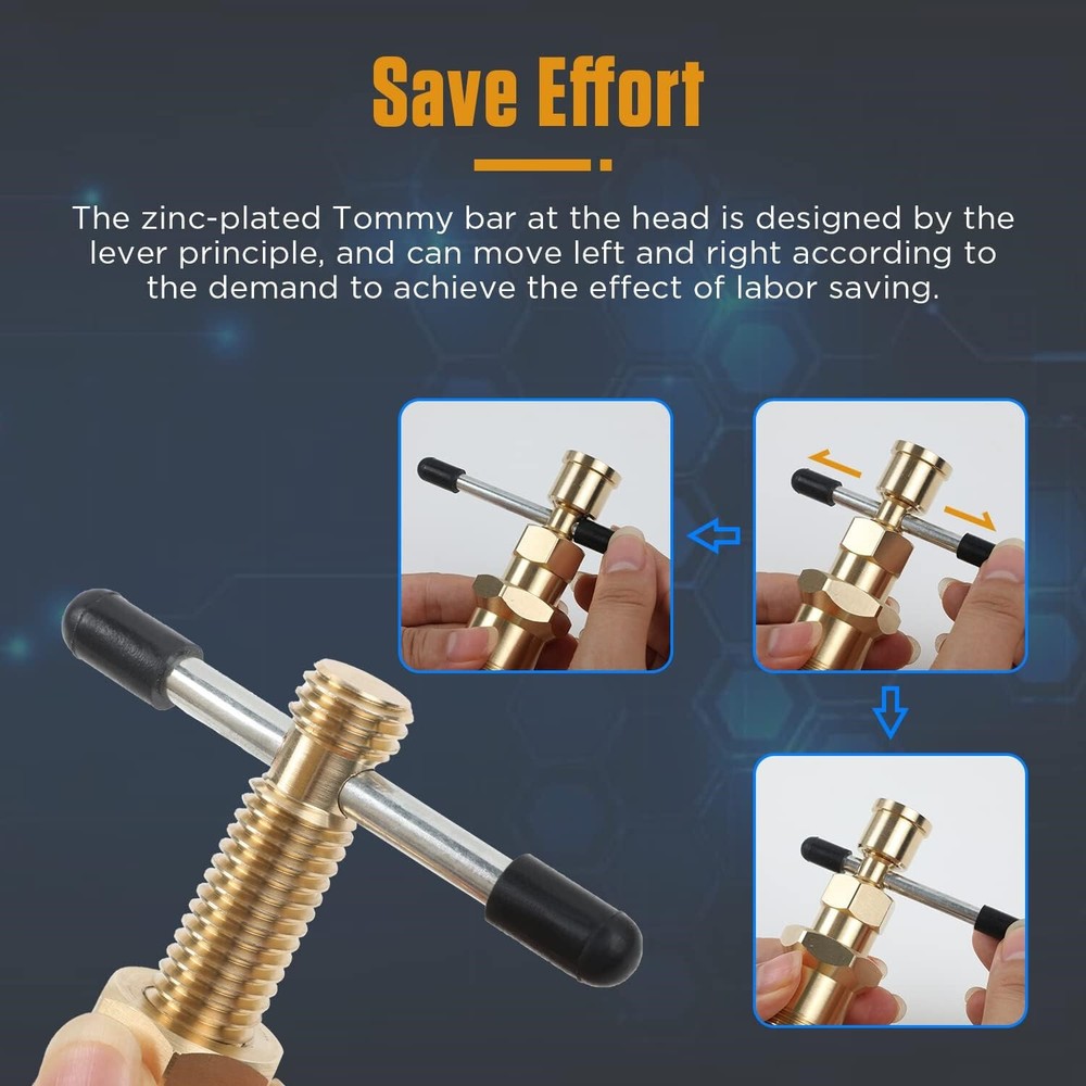 Pipe Olive Removal Tool Compression Ring Sleeve Extractor Ferrule Puller Wrench