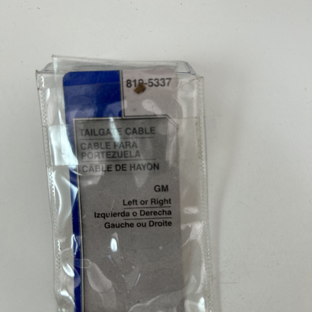 Tailgate Support Cable 819-5337 GM