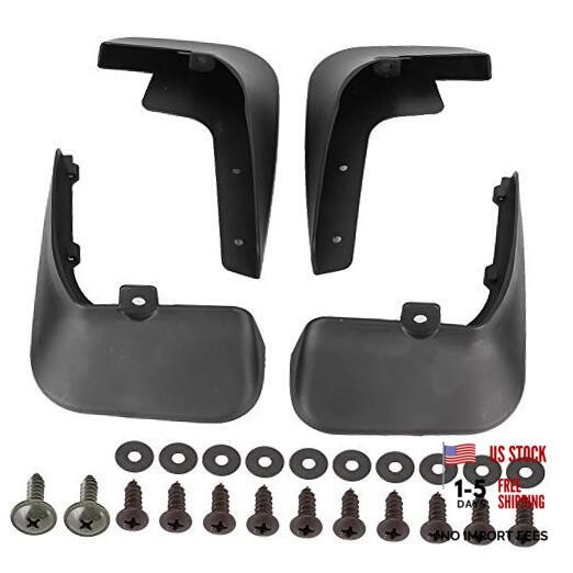 Car Mud Flaps for NV200 2010 2017, 4Pcs Mudguards Replacement, Plastic, Front